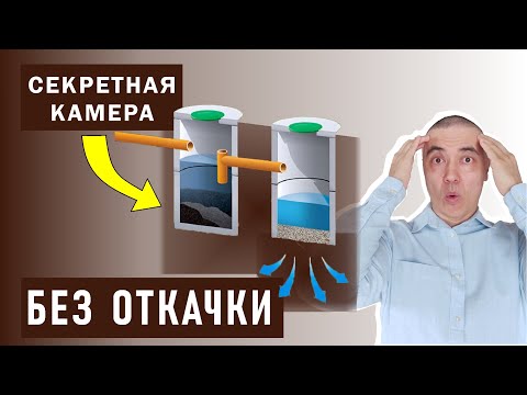Вечная канализация из бетонных колец без откачки